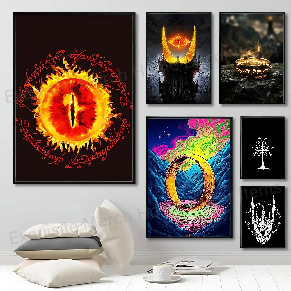 L-Lords of the R-RingES Classic Poster Wall art print art suitable for living room bedroom bar parlor home decoration gift