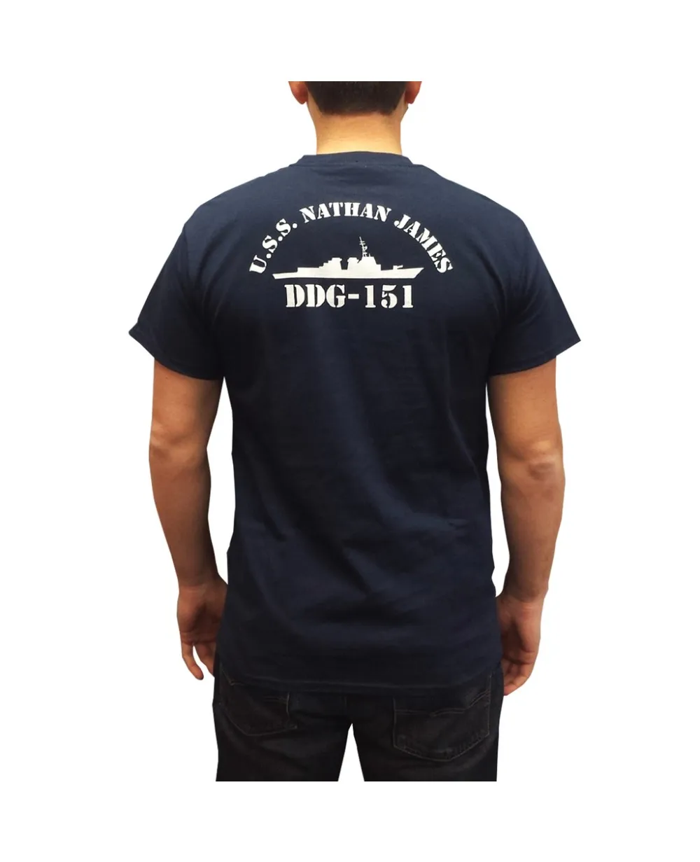 The Last Ship S Nathan James DDG-151  Naval Seal TV Series T-Shirt 100% Cotton O-Neck Summer Short Sleeve Casual Mens T-shirt