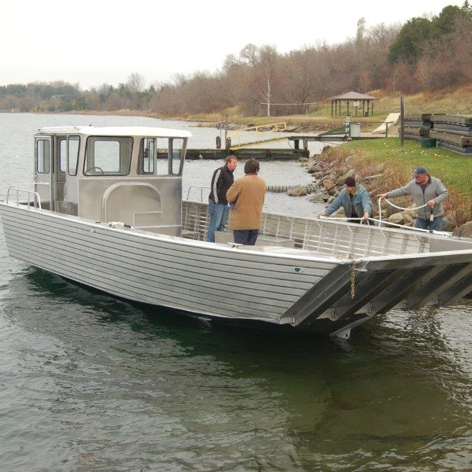 

Offshore Boat Aluminium Cargo Boat For Fishing Exploration And Water Transportation
