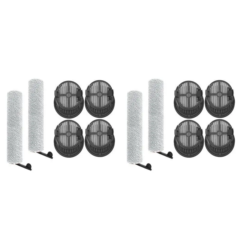 A98E-2 Set For Dreame H20 Ultra / H30 Ultra Vacuum Cleaner Roller Soft Brush Hepa Filter Accessory Spare Parts