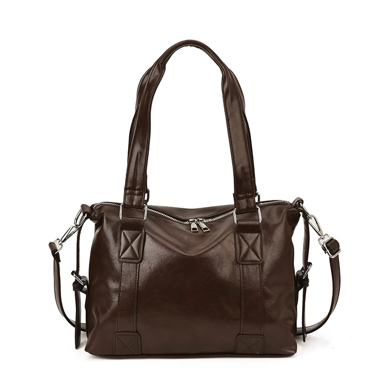 

High Quality Women PU Leather Handbags Messenger Bags Casual Female Shoulder Tote Bags Fashion New Ladies Solid Crossbody Bags