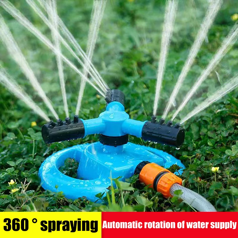 

Sprinkler Nozzle 360 Degree Automatic Rotating Water Spray Garden Lawn Automatic Sprinkler Garden Watering Irrigation Supplies