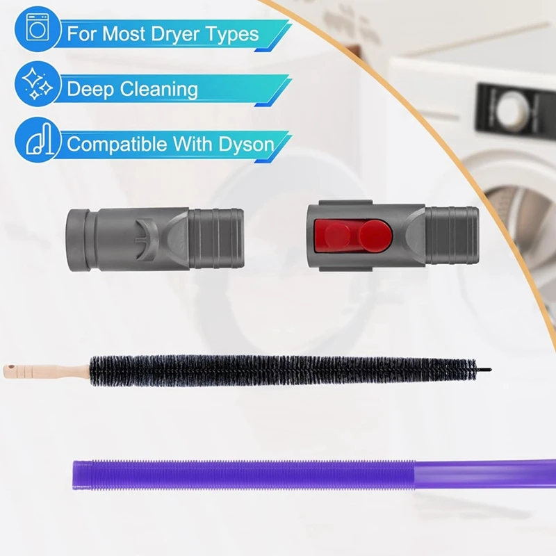 Zestaw przystawki do odkurzacza suszarki do Dyson V7 V8 V10 V11 V12 V15 V6 DC58 DC59 DC61 DC62 Elastyczne mocowanie węża odkurzacza suszarki