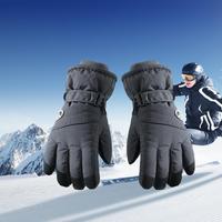 Windproof Waterproof Gloves Thermal Gloves for Outdoor Sports Winter Ski Gloves Fleece Warm Touchscreen for Men for Weather