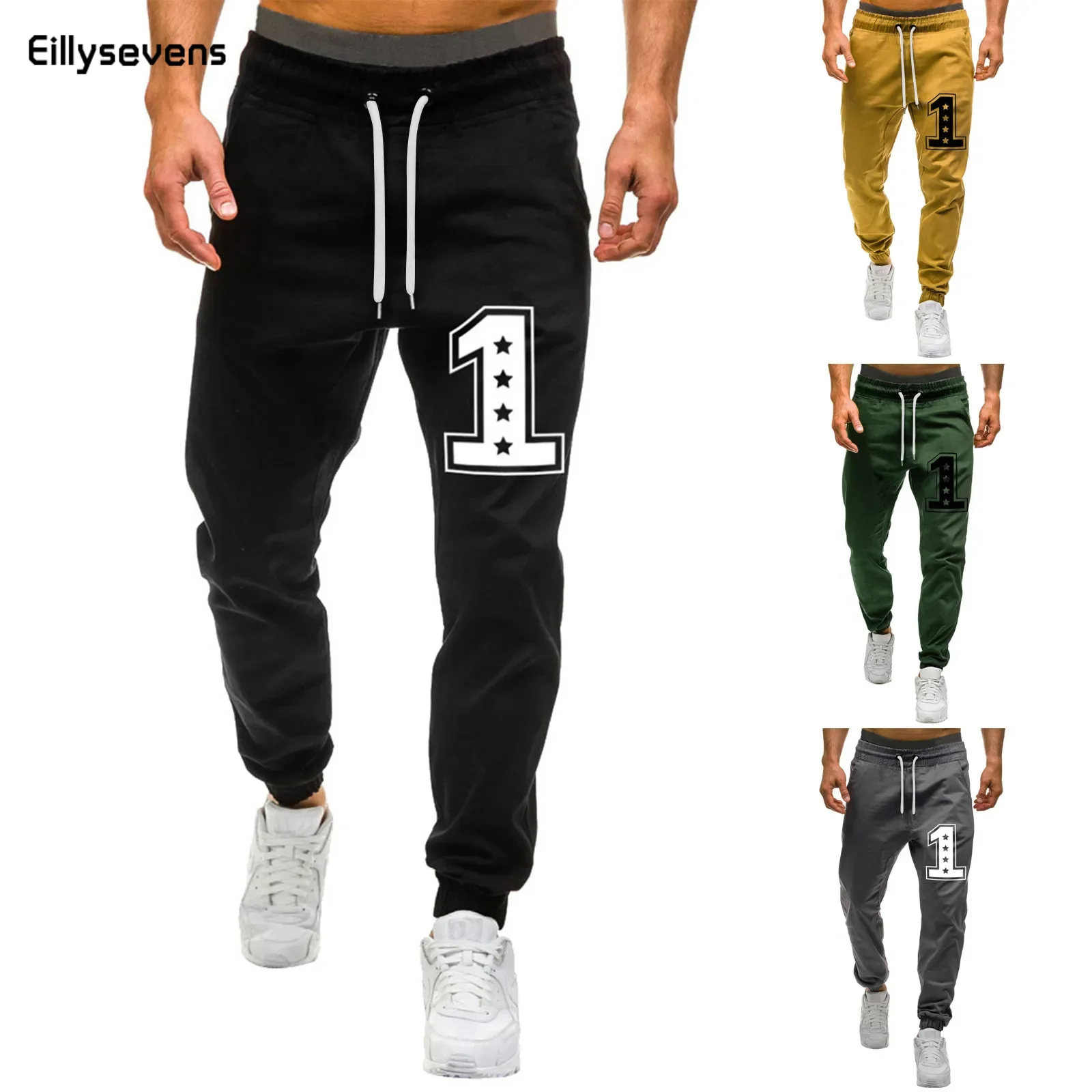 

Men Cargo Pants Summer Work Trousers Stretch Waist Loose Multi Pocket Casual Trousers Pants Sports Outdoor Drawstring Trousers