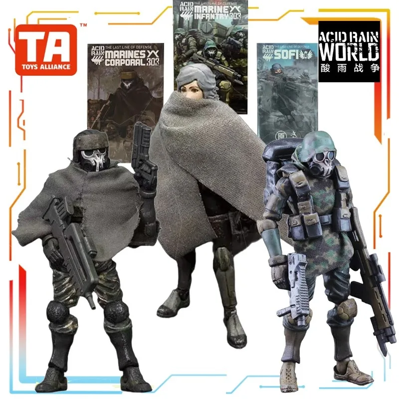 

Brand New Spot Goods TOYS ALLIANCE Original Acid Rain War Series Su Fei Action Figure Assembly Model Toys Model Gifts for Boys