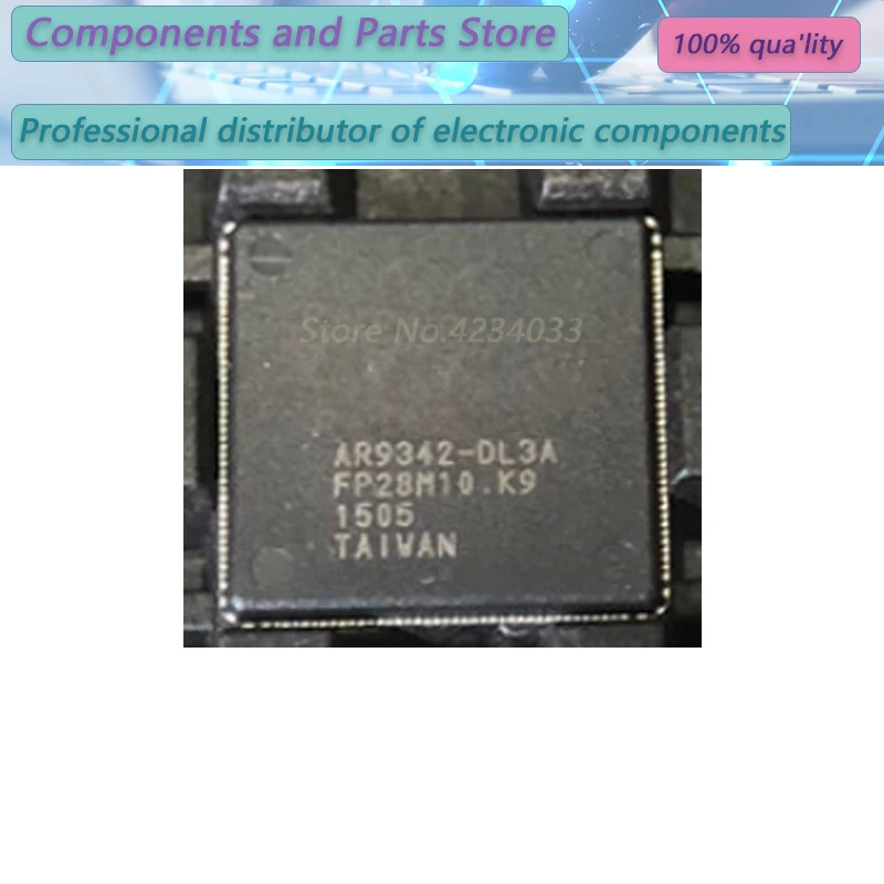 10PCS   AR9342-DL3A   AR9342-DL3   AR9342-D  QFN48  new100%   AR9342-DL3A