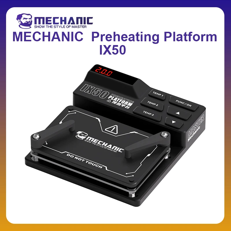 mechanic-official-ix50-preheating-station-layered-preheater-platform-thermostatic-android-iphonex-16pro-max-motherboard-repair