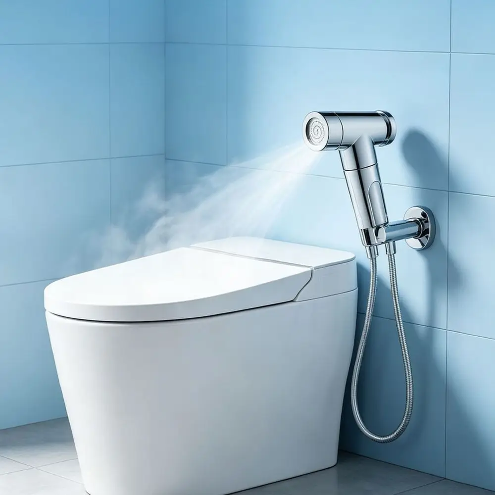 Toilet Bidet Sprayer With Filter Pressurized Handheld Bathroom Cleaning Applicator Abs Personal Hygiene Shower Tool