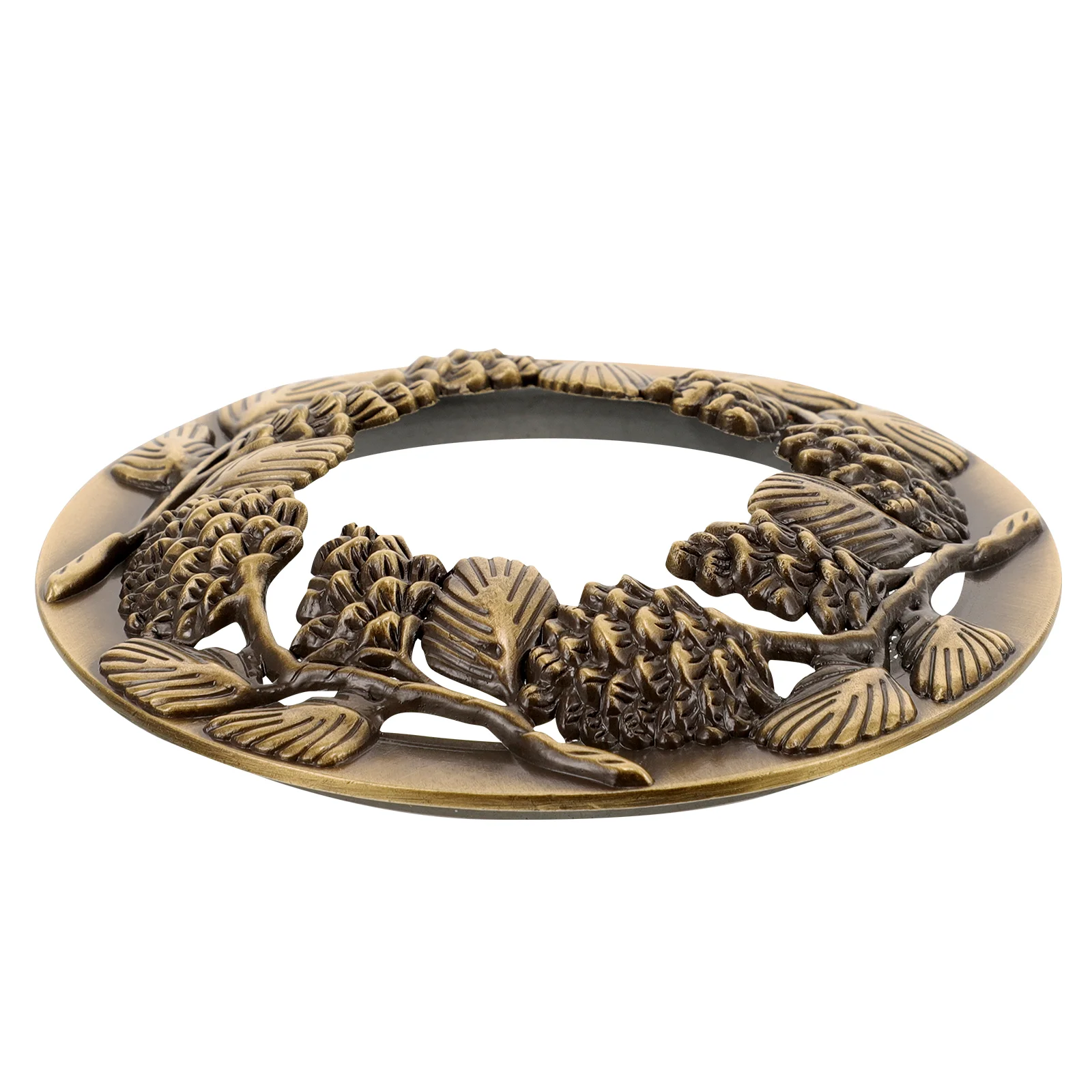 

Scented Candles Lid Hollow Windproof Heat Gathering Zinc Alloy Protective Jar Topper Accessories Bronze Pine Cone