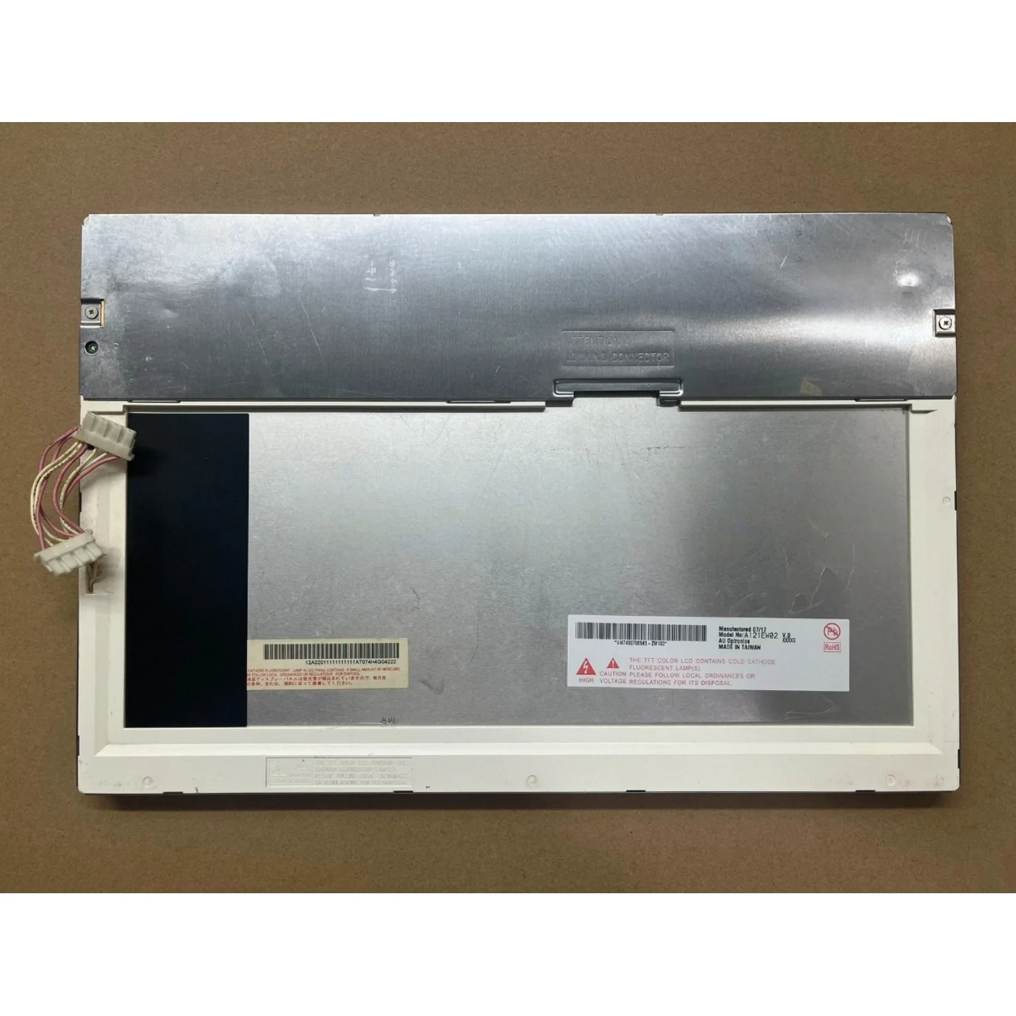 Brand New Original 12.1inch A121Ew02 V.0 Lvds Dual-Lamp Lcd Module Tested A+ Shipped