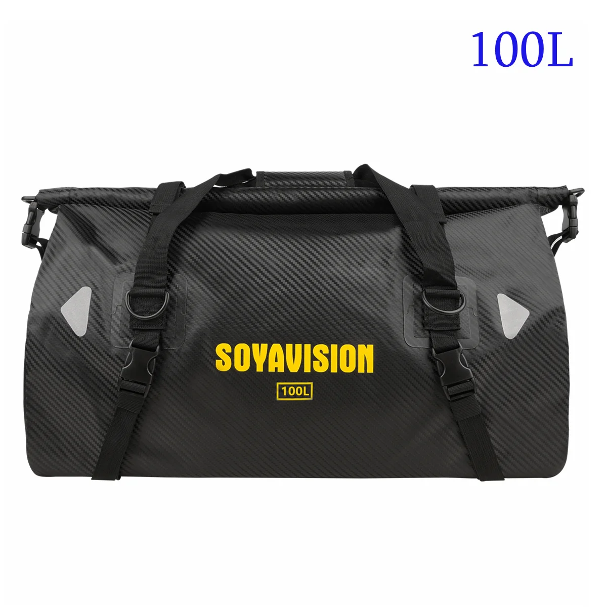 Motorfiets Waterdichte Staarttas Reizen Outdoor Droge Bagage Roll Pack Bag 20/40/66 Motorbagage Rugzak Motorfiets Zadeltas - afbeelding 1