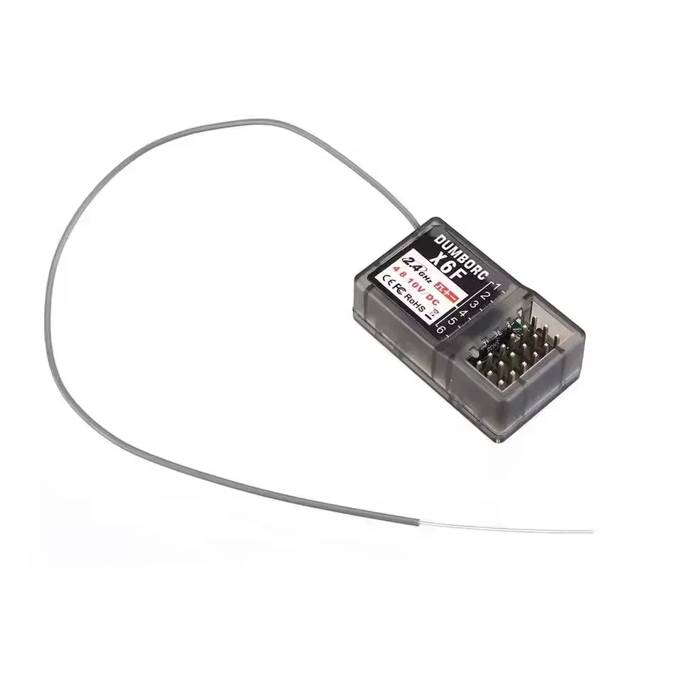 ZD Racing 2.4GHz 4CH Transmissor e receptor de controle remoto - Alcance de 500M para carro RC, barco, tanque, SCX10, TRX4