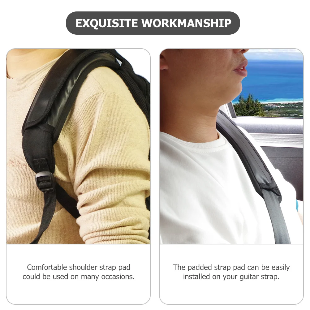 

Strap Cushion Guitar Padding Shoulder for Removable Pads Straps Padded Backpack