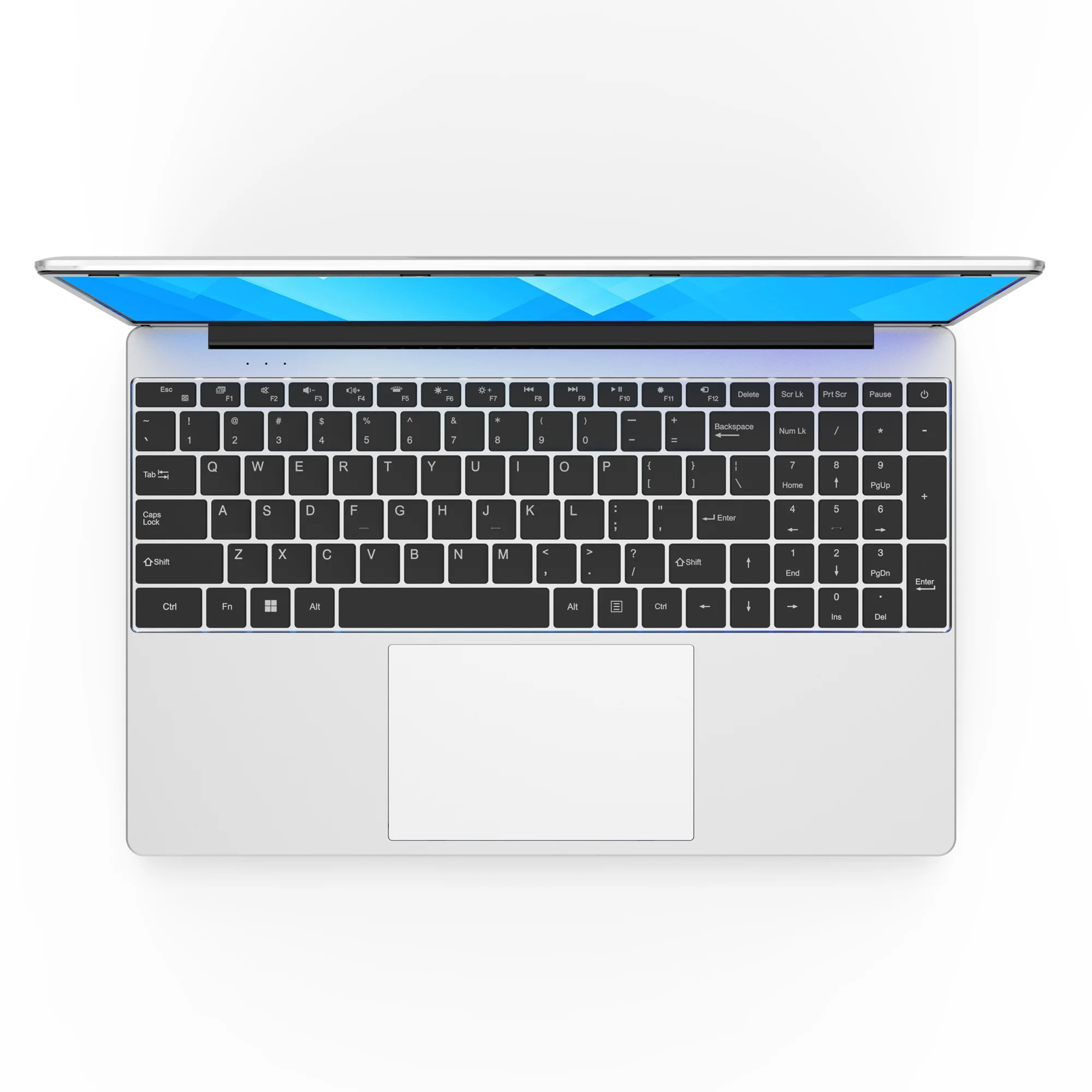 15.6 Inch IPS New Student Laptop HD Screen DDR4    Alder Lake SSD 8GB RAM Win 11 English Keyboard Quad-Core 1.7GHz 60Hz UHD