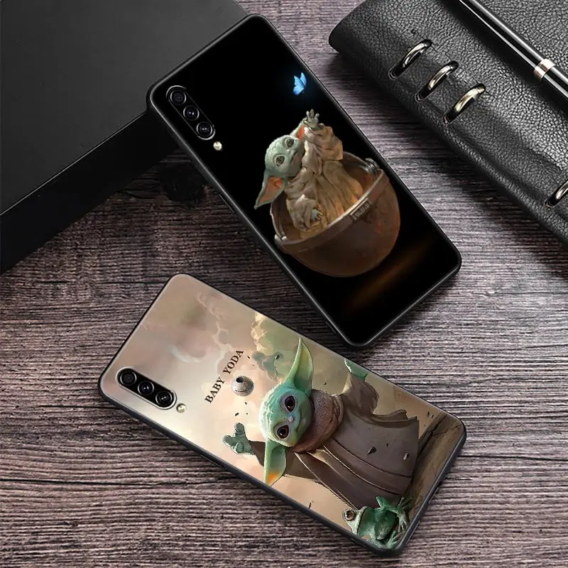 Cute Lovely Baby-Yodas Marvel Phone Case For Samsung Galaxy A30 A30S A50 S A20E A20 A40 A70 A10E Note 8 9 10 20 Ultra Back Cover