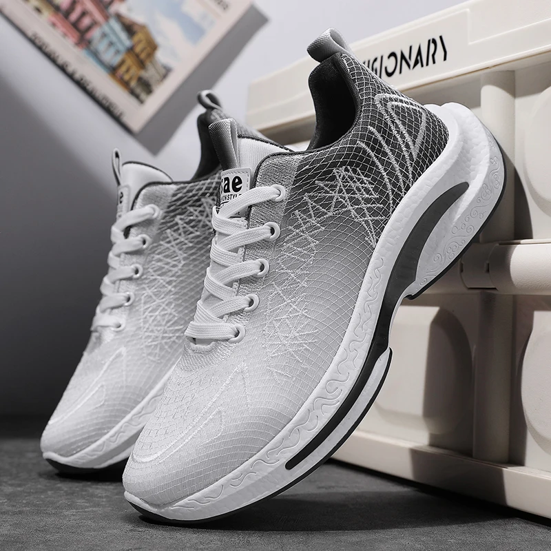 

Men's Summer Fresh Breathable Mesh Casual Sneakers Original Comfort Lightweight Sports Running Shoes for Men