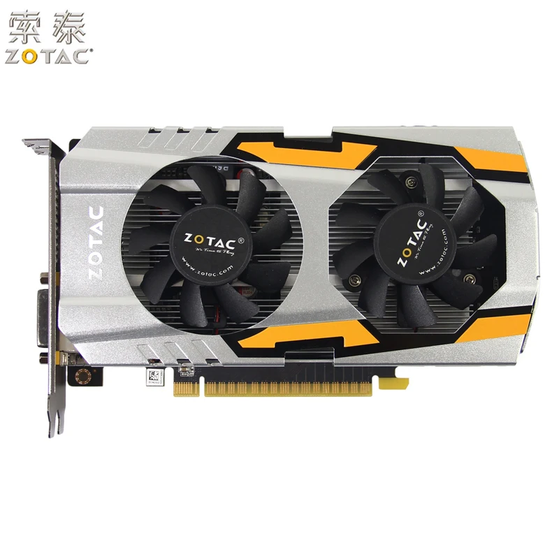 

ZOTAC GTX 650 2GB Graphic Cards GDDR5 128Bit Video Card GTX 650-2GD5 GK107 For NVIDIA GTX 600 GTX650-2GD5 placa de vídeo Used