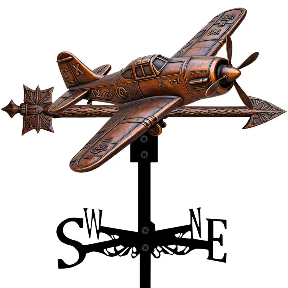 Rural Style Decor Outdoor Metal Dinosaur Weather Vane for Garden Decoration Rooftop Wind Indicator Unique Shed Ornament Garden view 5