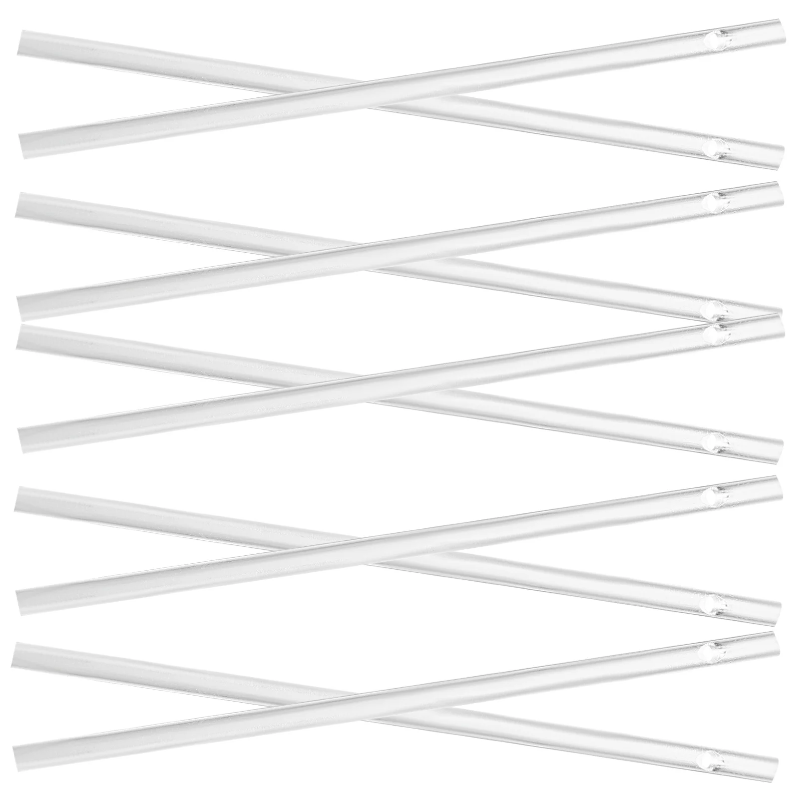 

12Pcs Wind Chime Tubes Aluminum DIY Wind Chime Making Material Sturdy Parts for Garden Yard Supplies Hanging Pendant DIY Tube