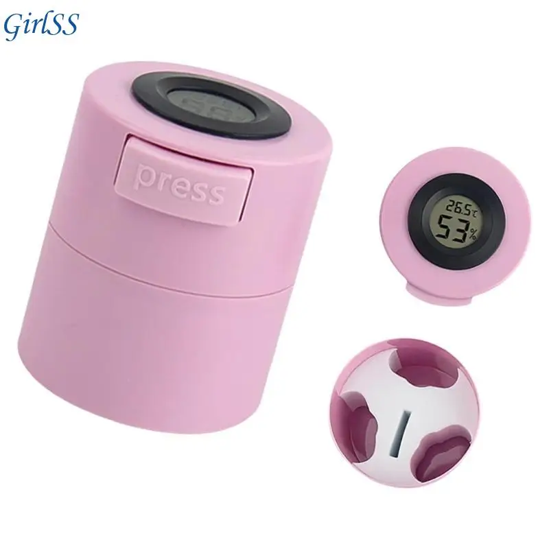 Lijmopslagcontainer voor wimperverlenging Wimperlijmen Opslagtanks Verzegelde wimperlijmen Pot Enten Wimpervoorraad T4MB