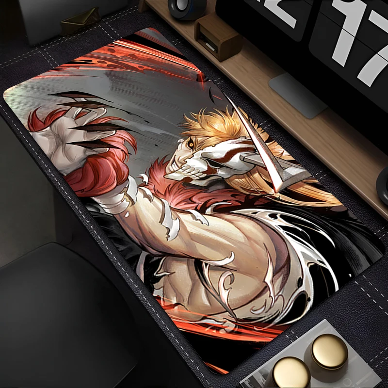 

Mouse Pad PC Accessories Keyboard Pad Office Desk Mat Anti Slip Cartoon B-bleach Mousepad Rubber Tablet Pad Gaming Extended Pad