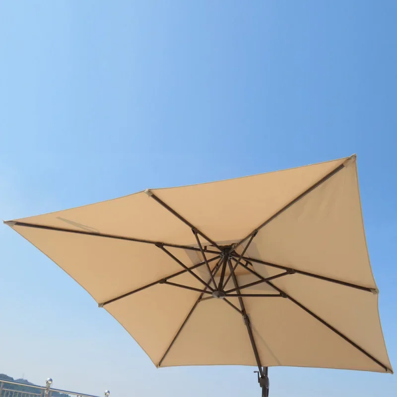 Heißer Sonnenschirm im Freien Sonnenschirm Innenhof römischer Regenschirm