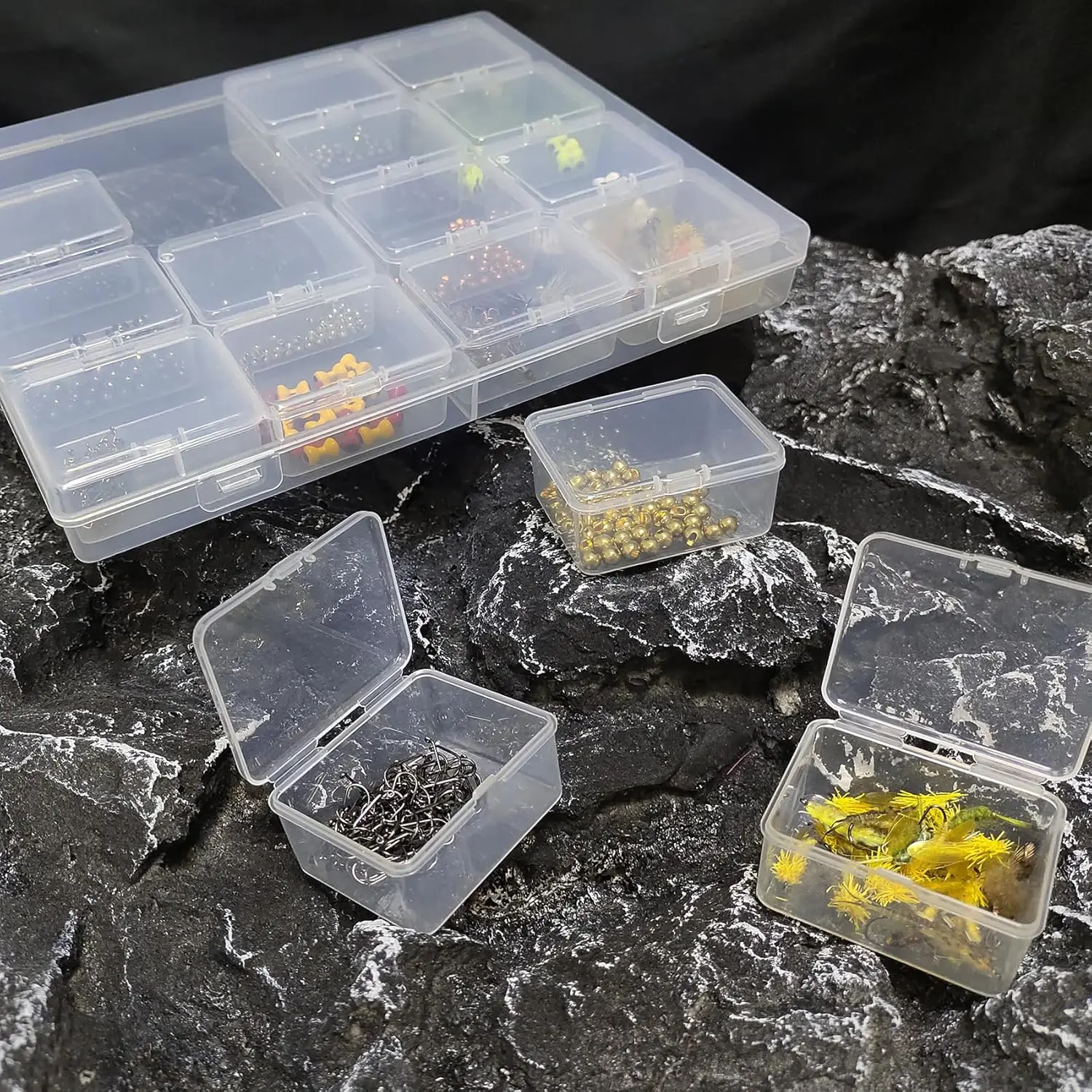 Aventik caja de cuentas para pesca con mosca - imagen 5