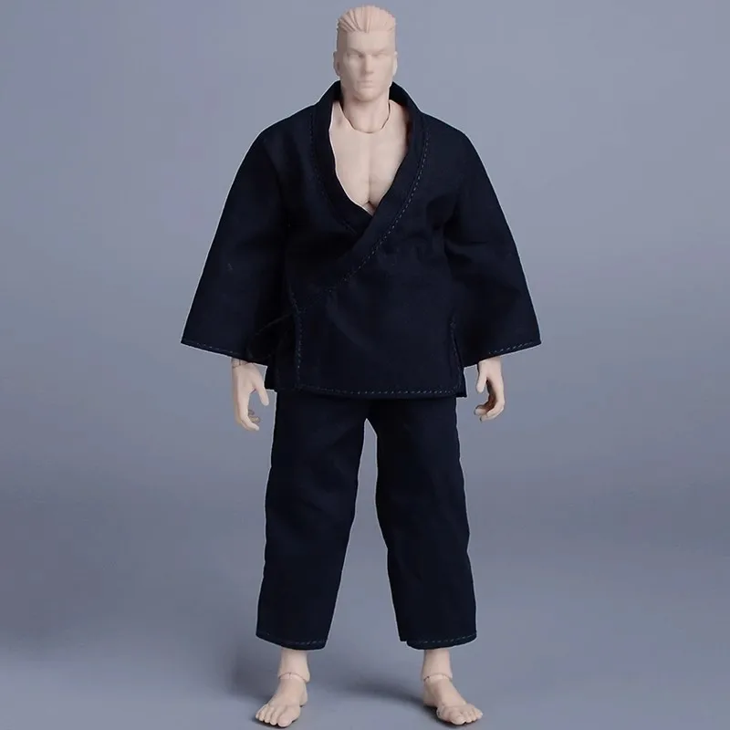 

1/12 Ancient Soldier Clothing Accessories Chinese Style Hanfu Taoist Robe Model Toy Fit 6'' Action Figures Body In Stock