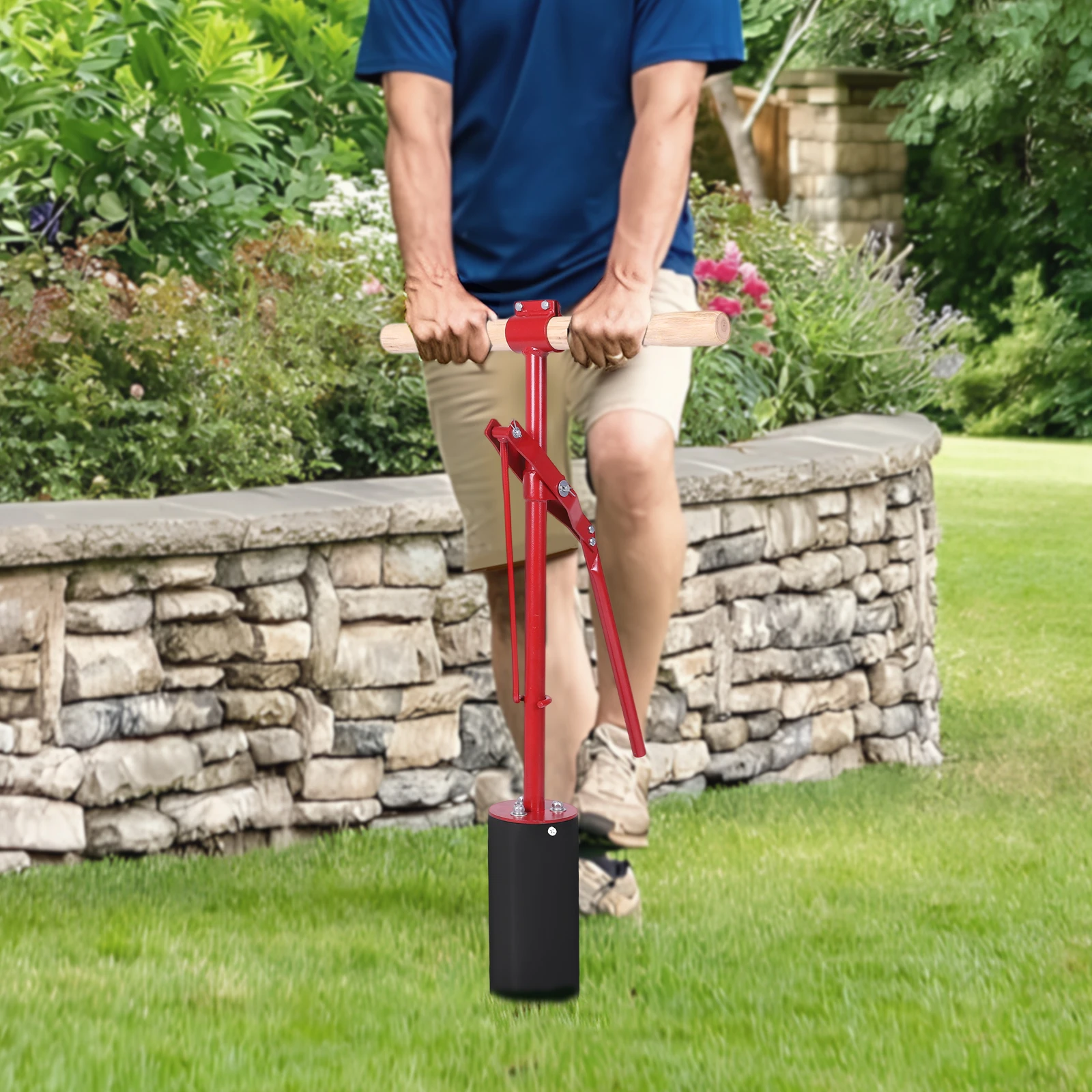 

Manual Golf Hole Cutter Multi-Purpose Outdoor Holes Digger Detachable Golf Course Hole Dig Machine Golf Course Accessory