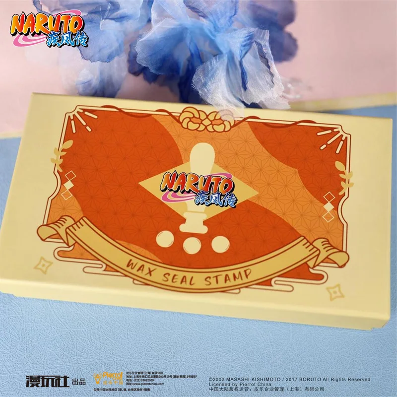 Set Segel Lilin Resmi Berlisensi dari Cina untuk NARUTO Sasuke