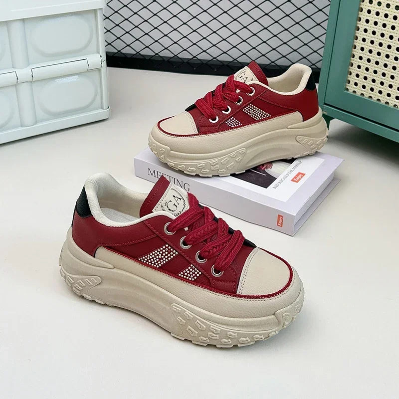 Women Height Increasing 5CM Golf Athletic Sneakers Comfortable Spring Summer Outdoor Women Golfing Shoes