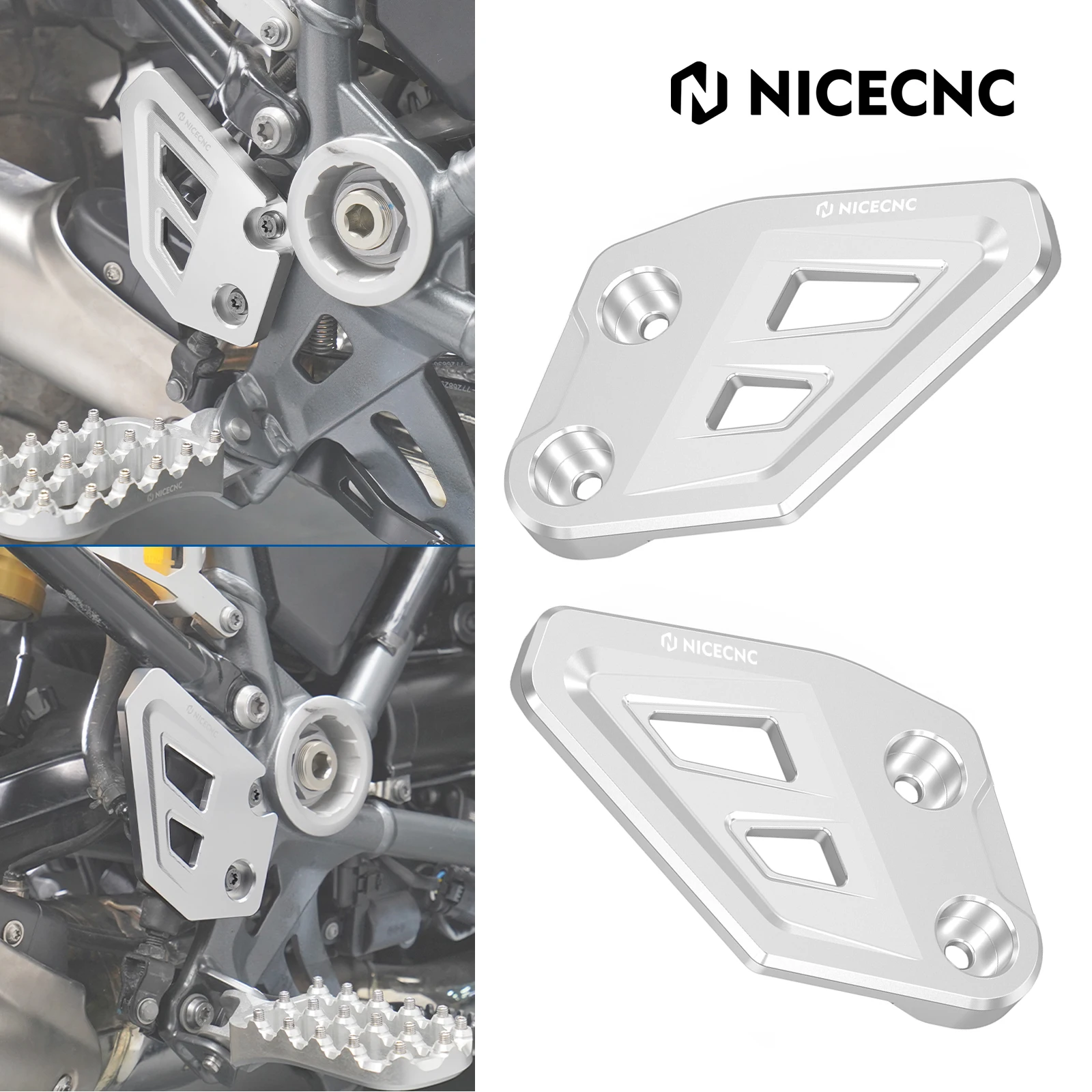 

Motorcycle Rear Brake Master Cylinder Guard Cover Protector for BMW R1250GS/Adventure R1250 GS R1250GSA 2018-2023