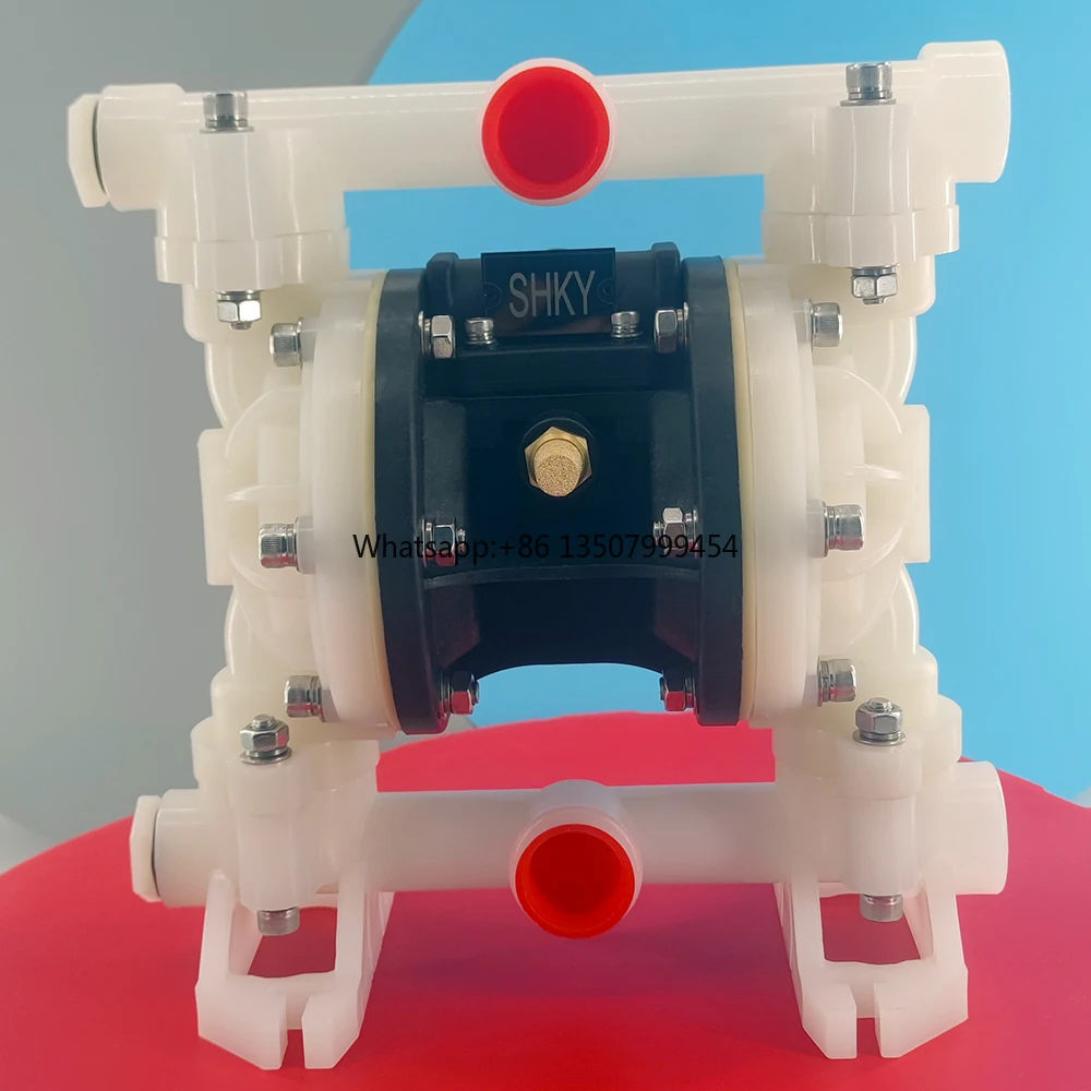 

1 Inch Acid and Corrosion Resistance PVDF Pneumatic Diaphragm Pump Compressed Air As the Power Source Dosing Metering Pump