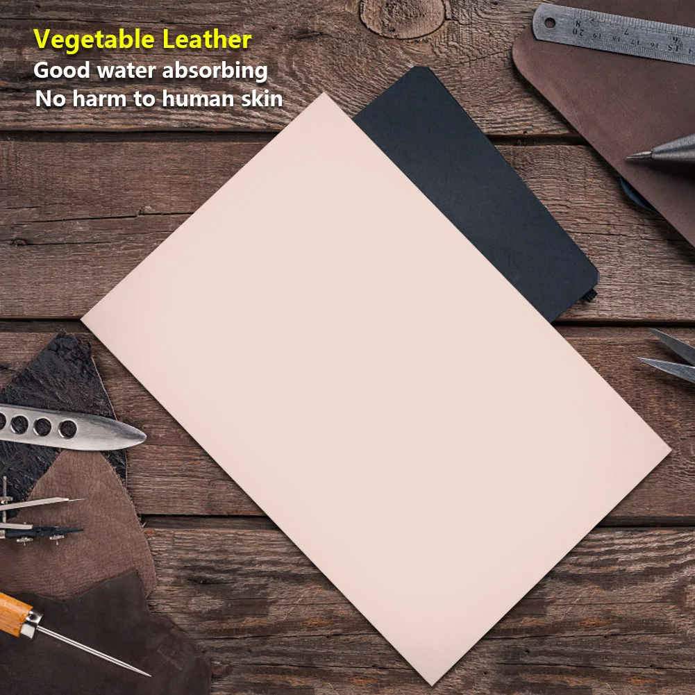 8.3*5.5*0.04 بوصة جلد نباتي مدبوغ يدويًا عالي الجودة