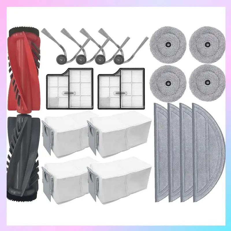 ABRG-Roborock Saros 10 /Roborock S9 Maxv 용 액세서리 울트라 진공 부품 메인 롤러 사이드 브러시 필터 걸레 천 먼지 봉투