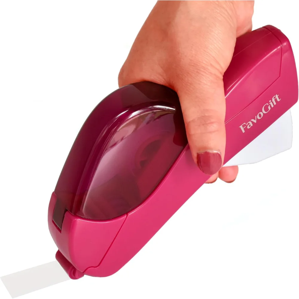 

Ручной упаковочный ленточный пистолет с автоматическим резаком — работа одной рукой, безопасный и удобный, подходит для ленты 1/2"-3/4".