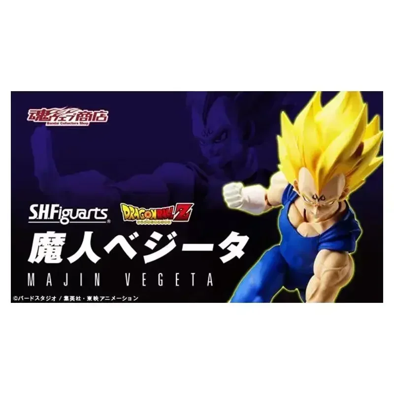 

В наличии BANDAI Original S.H.Figuarts Majin Vegeta Dragon Ball Z Фигурка Аниме Серия Модель Коллекция игрушек Подарок