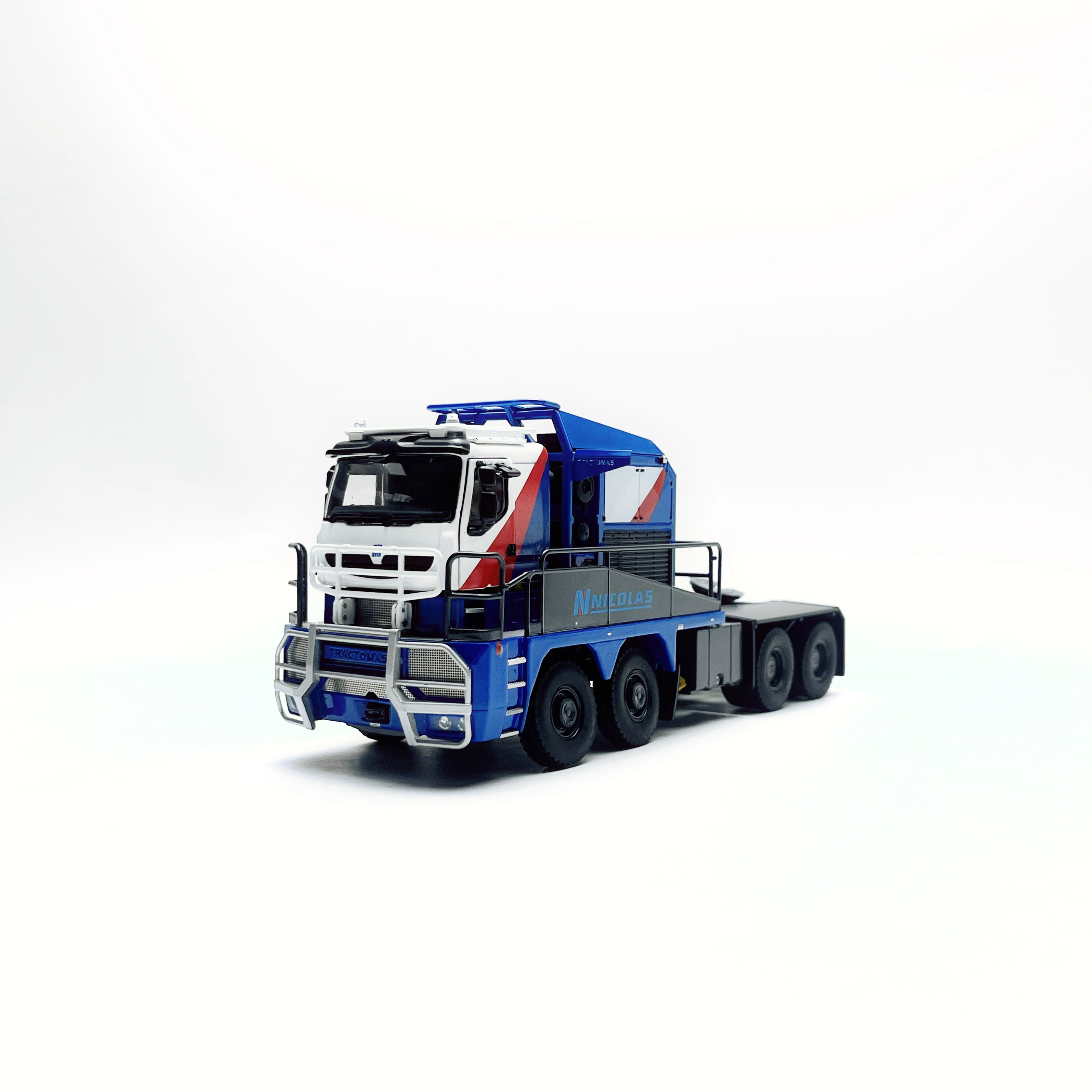 Tonkin Nicolas Tractomas 4-Axle Truck Tii Group blue 1:50 scale Die-Cast Collection Model