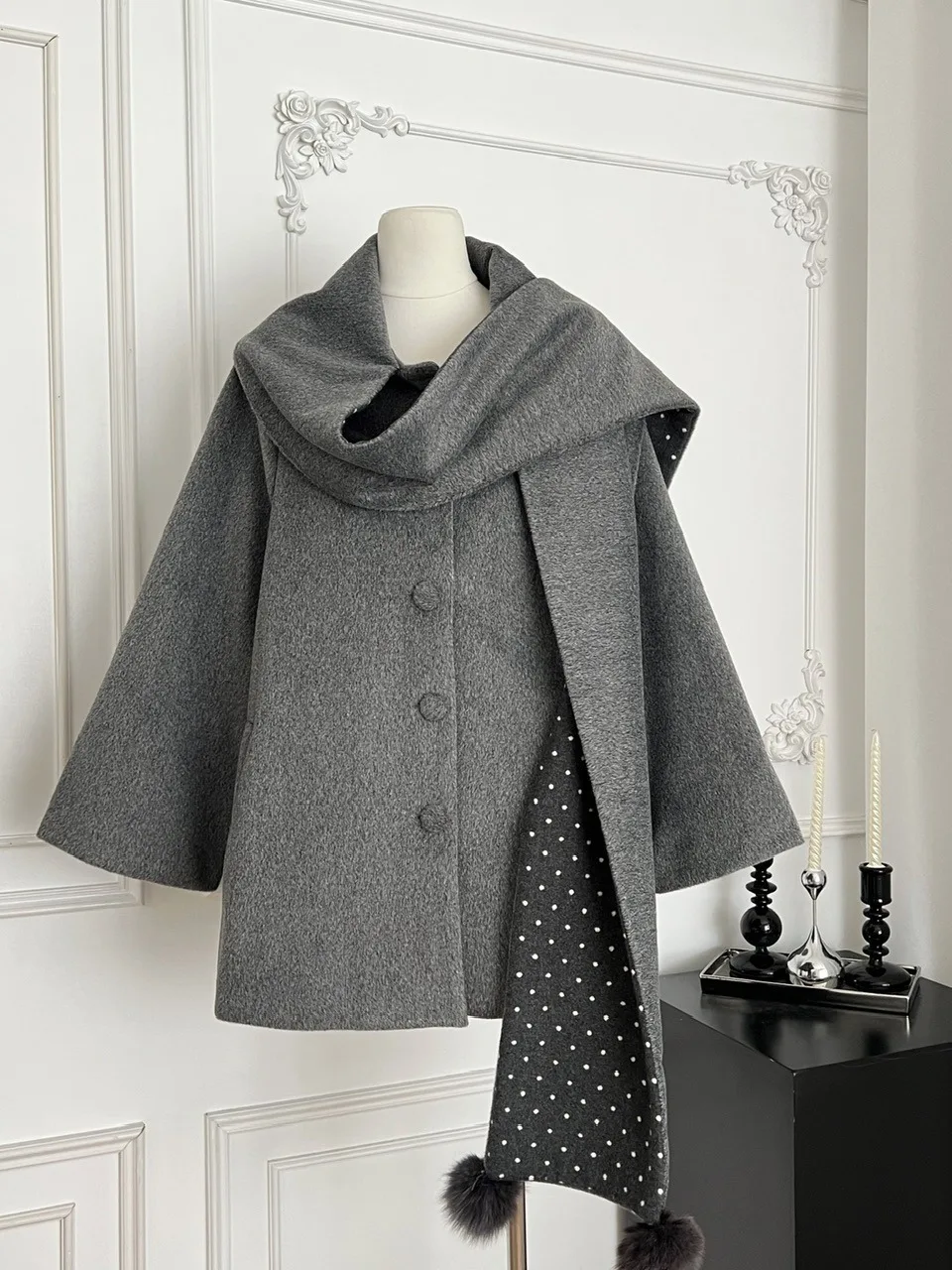 

ay Шерстяное пальто в Корейском стиле, универсальное, осенне-зимнее, новое поступление, маленький размер, элегантное, модное, на одной пуговице, однотонное, в...