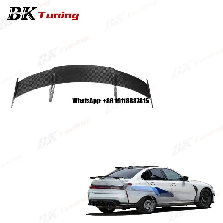 

BK Tuning G80 G82 Modified MP Style Tail Wing 3K Twill Dry Carbon Fiber Rear Wind for BMW M3 G80 M4 G82 MP Rear Spoiler