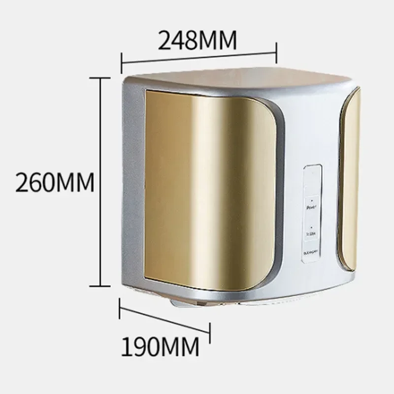 Eletrodomésticos Secador de mãos Secador de indução automático Banheiro comercial Secador de mãos doméstico inteligente