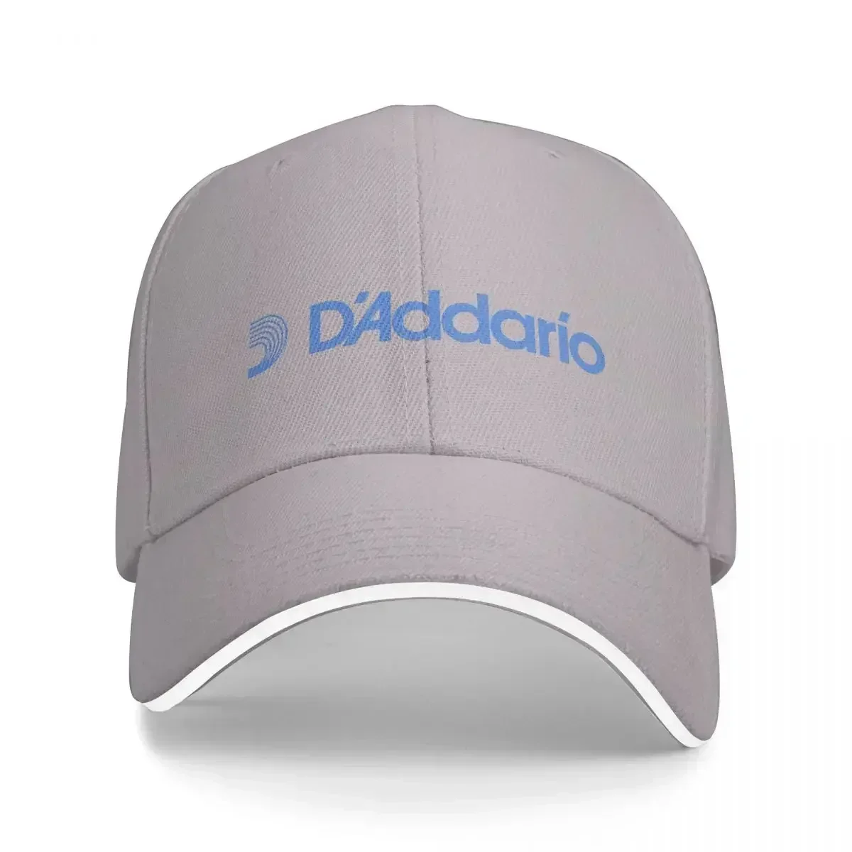 D'addario String Blue Logo Baseball Caps Snapback Men Women Hats Adjustable Casual Cap Streetwear Baseball Hat Polychromatic