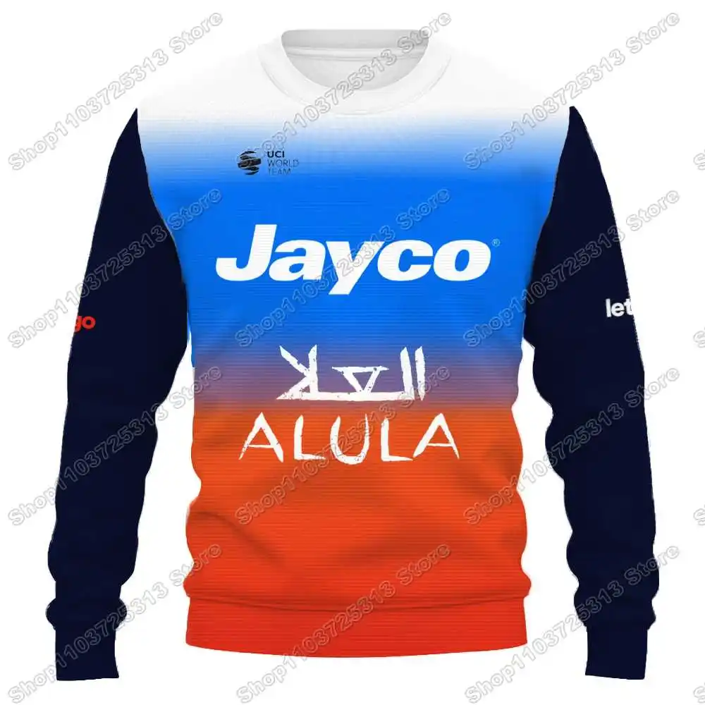 2024 Jayco Alula هوديي الرجال البلوز غير رسمي ربيع الخريف الشتاء هوديس الدراجات الملابس هودي الشارع الشهير معطف ملابس رياضية