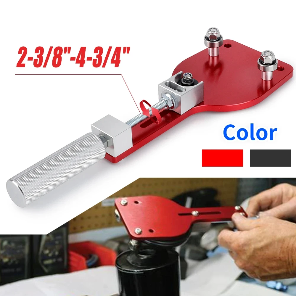 

Oil Filter Cutting Tool 77750, Oil Filter Cutter, Applicable Range 2-3/8" To 4-3/4",Aluminum Filter Removal Tool Examine Engine