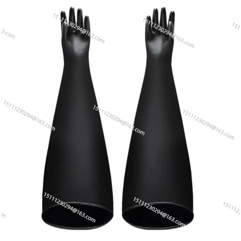 

Acid Alkali Resistant Vacuum Box Special Gloves Flange Scientific Research Test Battery Factory Operation Liquid Injection Box