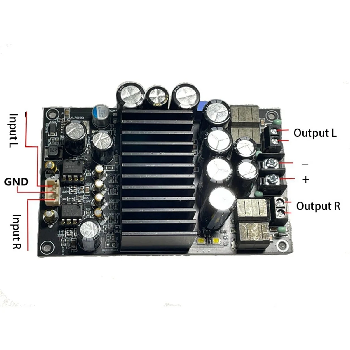 HFES TPA3255 Fever Level HIFI Digital Amplifier Board 300W+300W High-Power Board Audio Amplifier Board
