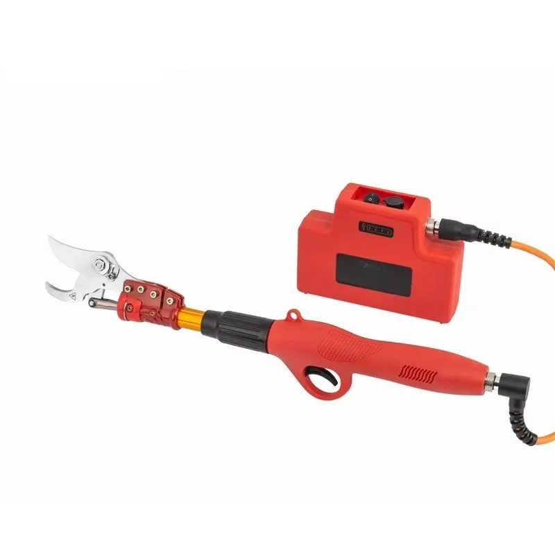 36V Backpack Electric Pruner 4400mAh Battery Stainless Steel Retractable Garden Shears 8-10h Working Time