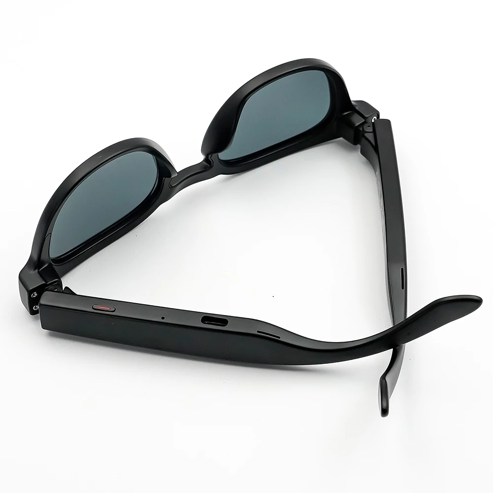 MT3 AI smart glasses, with 8MP camera, real-time translation, AI voice assistant, dual-lens video recording, sports sunglasses - view 6