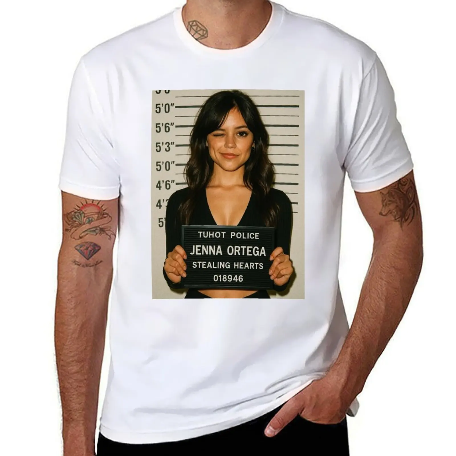 

Jenna Ortega Stealing Hearts T-Shirt essential t shirt t shirt for man T-Shirt